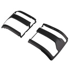 Front Headlamp Cover Kit Black for Chevy Silverado 1500 LD (2019)