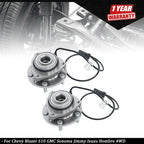 Front Wheel Hub Bearings for Chevy Blazer S10 GMC Sonoma Jimmy (1995–2005)