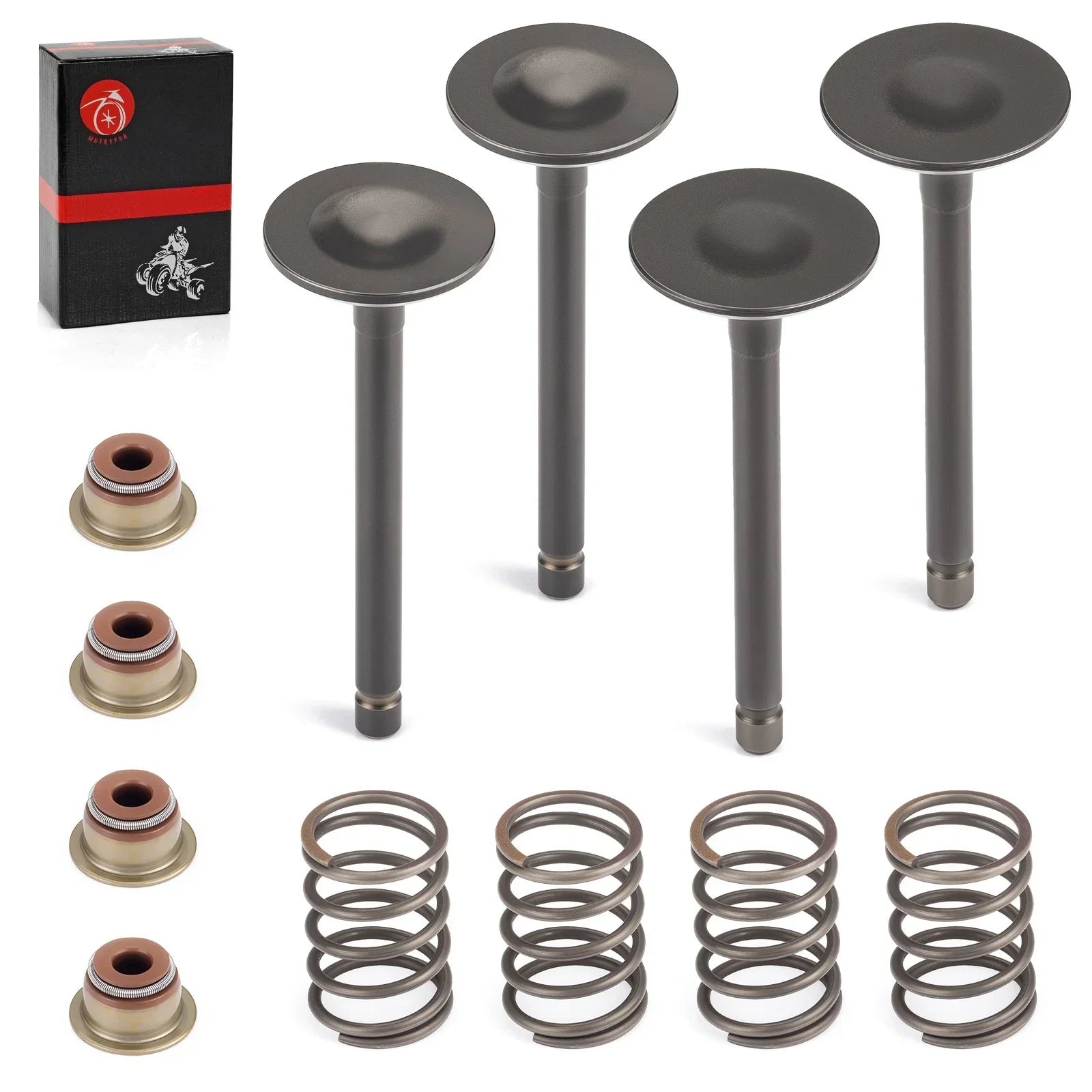Intake Exhaust Valves & Seals for EZGO Golf Cart (1992–1995)