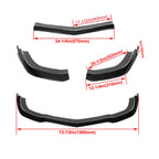 Front Bumper Lip Splitter for Dodge Charger SRT8 (2011–2014) Black PP