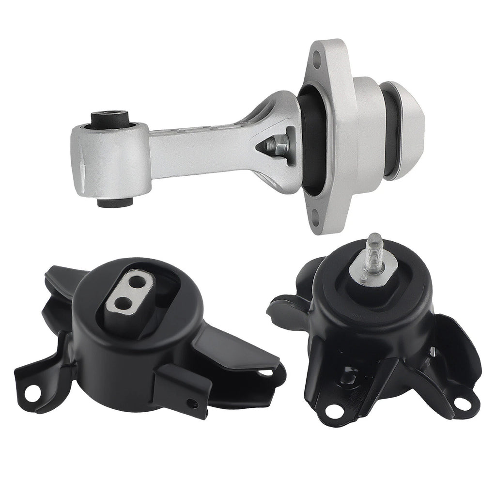 3X Engine Motor & Auto Trans Mount Set for Hyundai Elantra 1.8L (2011–2017)