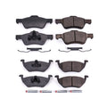 PowerStop Front & Rear Carbon Fiber Ceramic Brake Pads Kit for Escape Tribute (2001–2012)