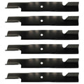 6 High Lift Blades for Scag Turf Tiger Cheetah 61" Cut Deck (2010–2023) 482879 482881