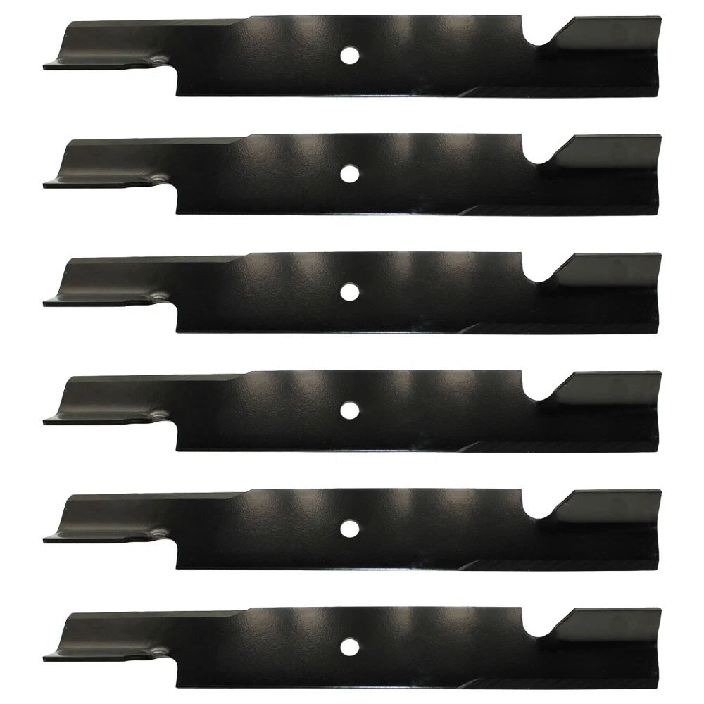6 High Lift Blades for Scag Turf Tiger Cheetah 61" Cut Deck (2010–2023) 482879 482881