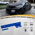 Metal Front Bumper License Plate Relocator Bracket for JDM Models (2000-2024)