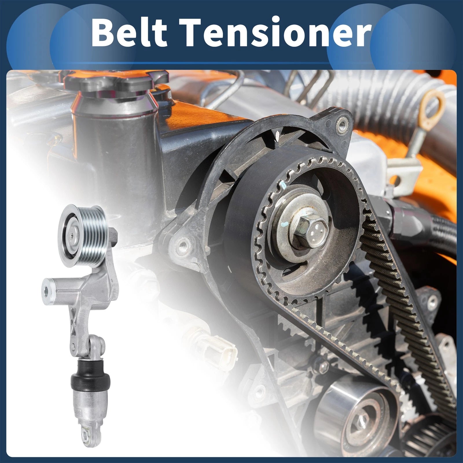 Belt Tensioner for Honda Civic (2013–2022) No. 31170RZ0G01/F58059805 Metal