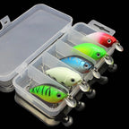 5x Minnow Crankbaits for Fishing Lures