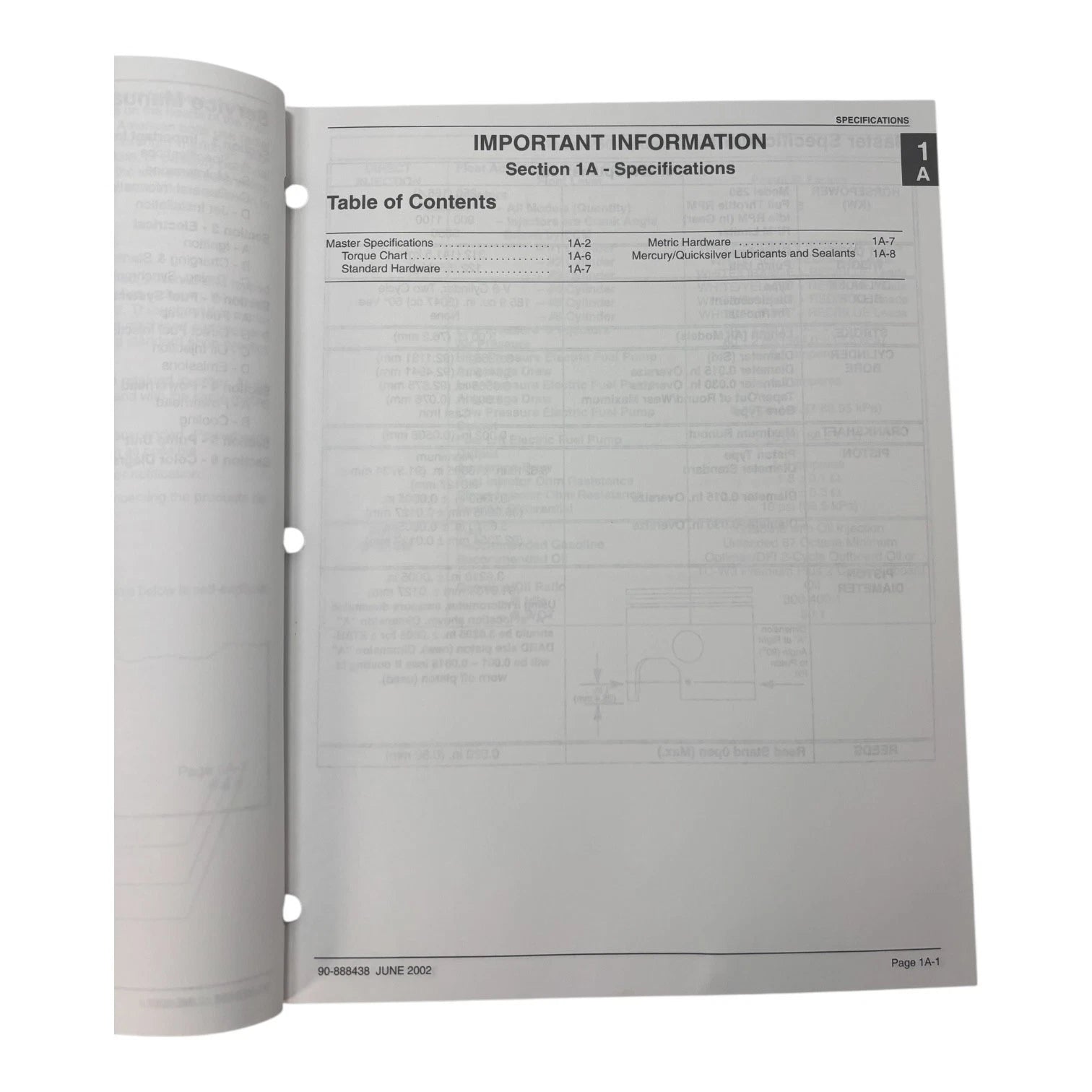 OptiMax Jet Drive Service Manual for Mercury (2002) 90-888438