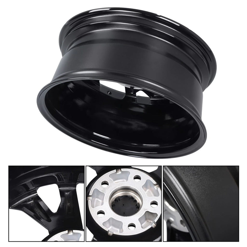 Set of 4 Black Rims for Honda Civic (2017–2021) 18"x8"
