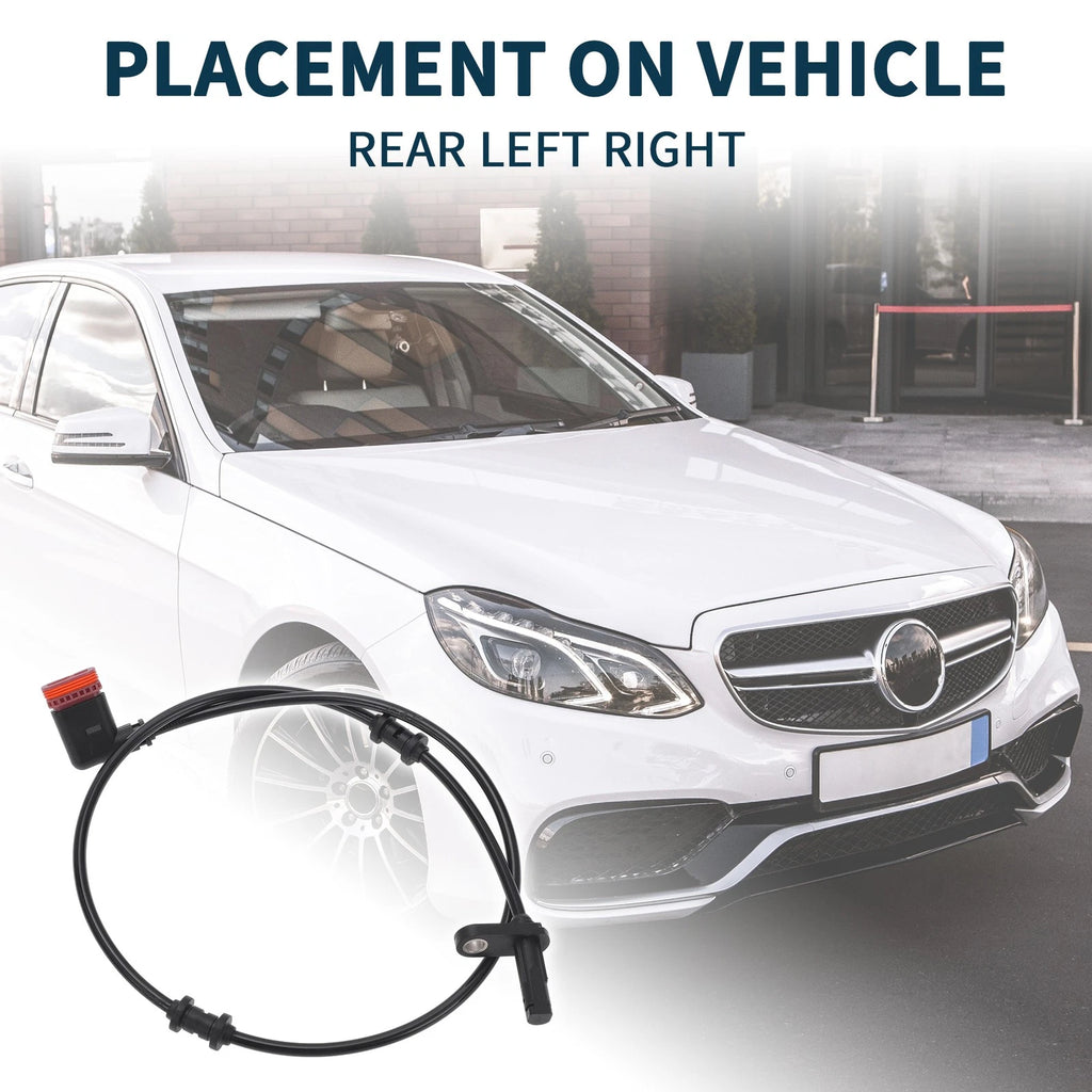 2pcs Rear Side ABS Wheel Speed Sensor for Mercedes-Benz CLS550 (2012–2018) No.A2129050400
