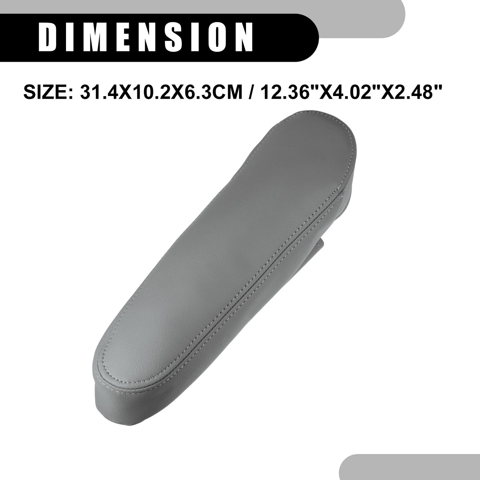 Armrest Cover for Toyota Sequoia (2001–2023) - Passenger Side, Gray