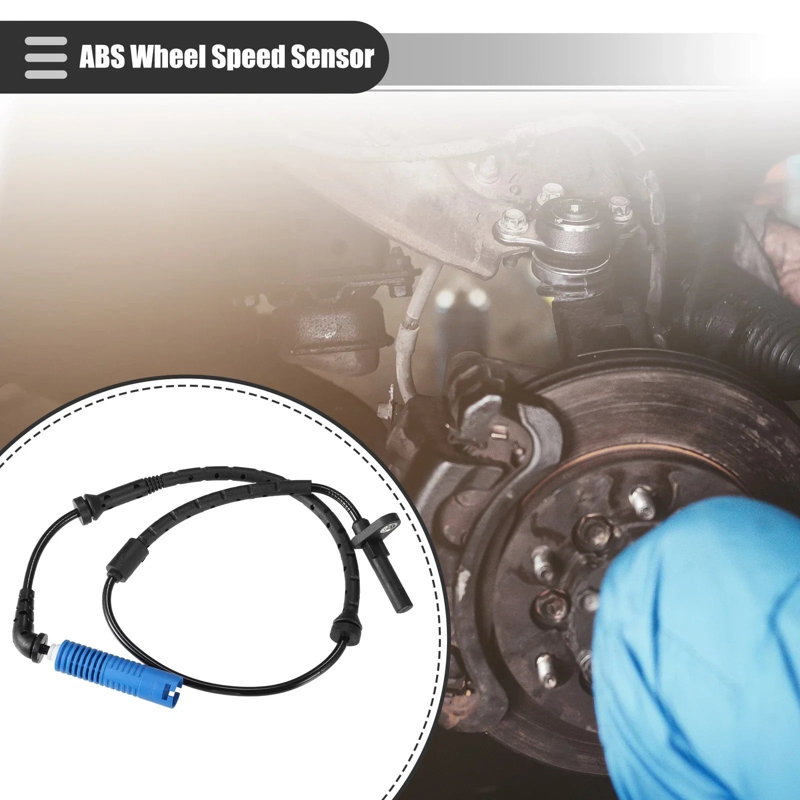 Rear Left/Right ABS Wheel Speed Sensors for BMW X5 (2004-2006)