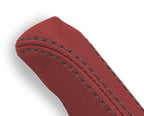 E Brake Boot Cover for BMW E30 (1984–1991) Leather Red Black Stitch