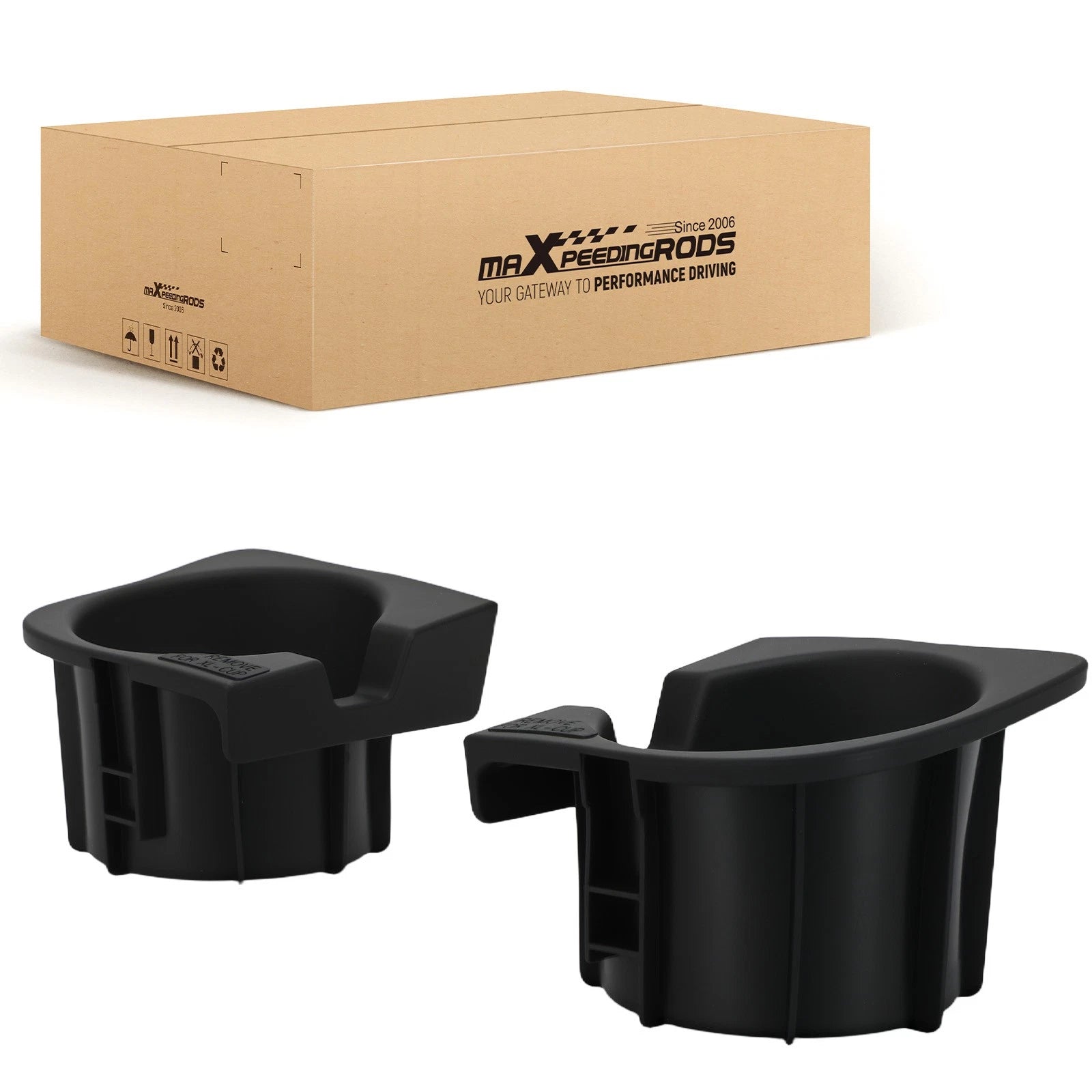 Center Console Cup Holder for Toyota Tacoma (2010–2017) Black