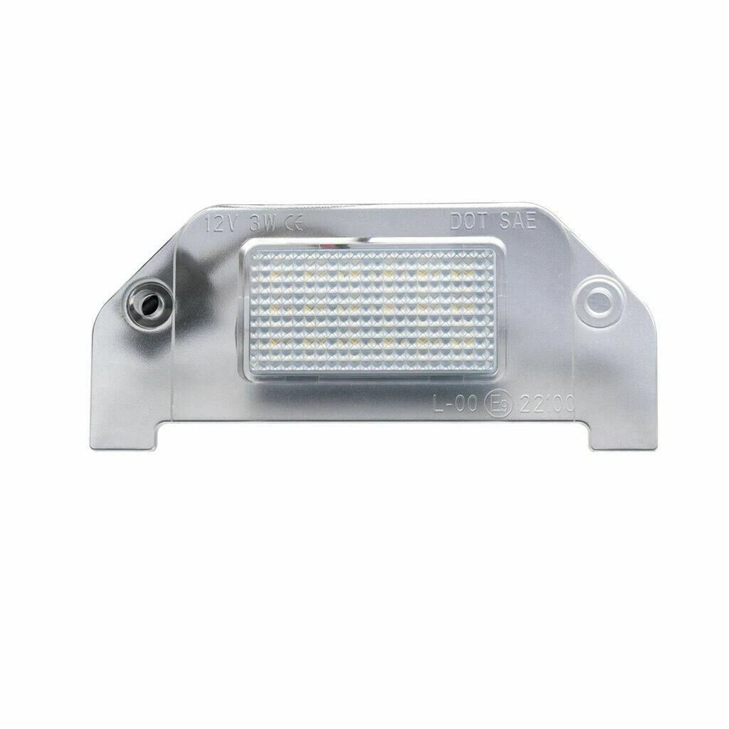 White LED License Plate Tag Light for Dodge Charger Challenger Dart Avenger (2011-2020)