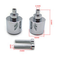 Chromed Bar Ends for Honda CB599, VFR800, CB919, 900RR, 929RR, 954RR, VTR, RC51, CBR1100