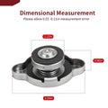 Radiator Pressure Cap 1240300 1240093 for Polaris Trail Boss Big Boss (N/A)