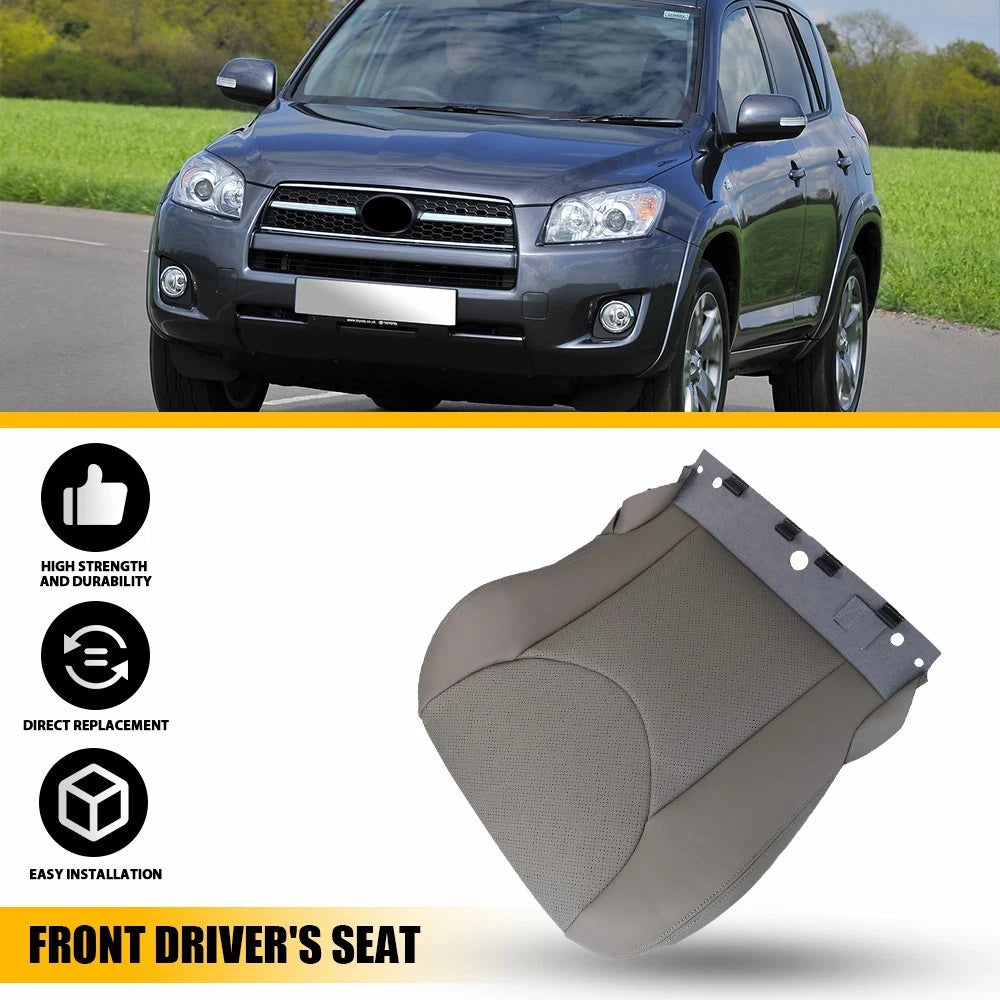 Driver Bottom Leather Seat Cover for VW Passat (2012–2020) Tan Perforated EPY