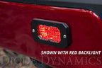 LED Pod Flush Mount Sport Combo 2in SAE White 6000K for Ford Ranger (2011–2018)