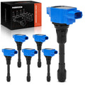 6x Blue Ignition Coil for Nissan 370Z (2009–2020) INFINITI EX37 G37 Q40
