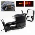 Power LED Smoke Towing Mirrors for Silverado Sierra (2014–2023)