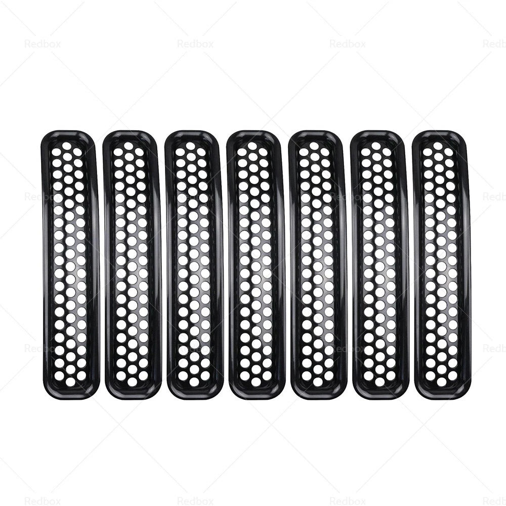 Front Mesh Grille Inserts for Jeep Wrangler TJ (1997–2006)