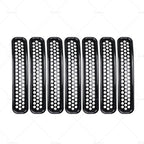 Front Mesh Grille Inserts for Jeep Wrangler TJ (1997–2006)