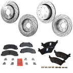 Brake Disc Rotors and Pads Kit for Ford F-150 (2012–2014)