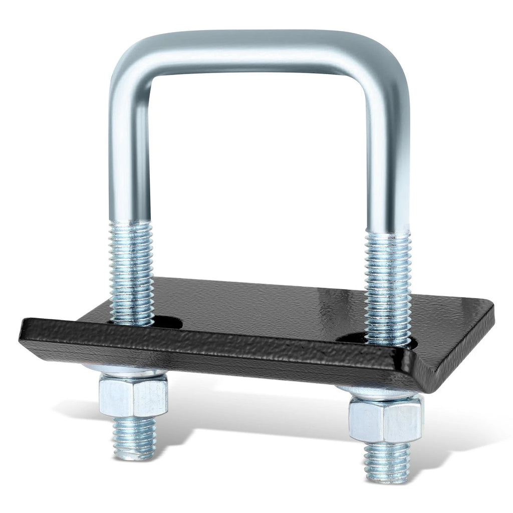 2" Steel Trailer Tow Hitch Receiver Bracket Mount Anti-Rattle Kit for All Models