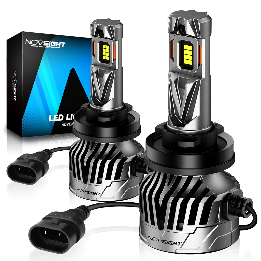 2X H11 LED Headlight Bulbs 130W 30000LM 6500K Super White for