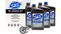 S&S Cycle Oil Change Kit for Harley Twin Cam (Chrome)
