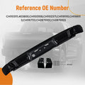 Black Rear Bumper Assembly for Dodge RAM 1500 2500 3500 (2003–2008) CH1103111