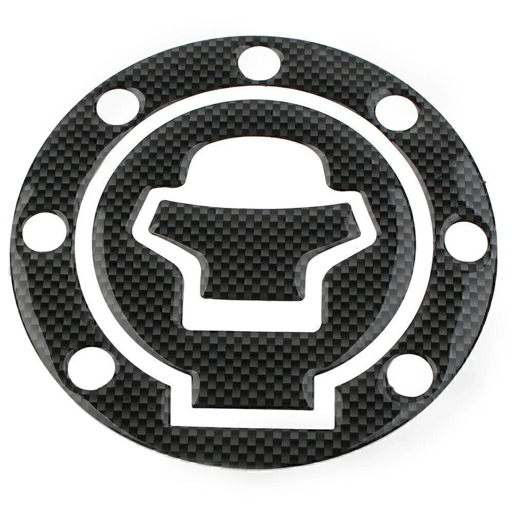 Carbon Fiber ABS Gas Tank Fuel Cap Cover for Suzuki GSXR-600/750 (1997-2003)