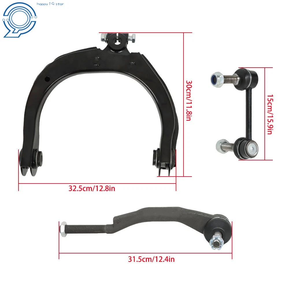 10pc Front Upper Control Arm Suspension Kit for GMC Envoy (2003-2009)
