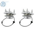 Set of 2 Front Wheel Bearing Hubs for Chevy Silverado 1500 (2007–2018)