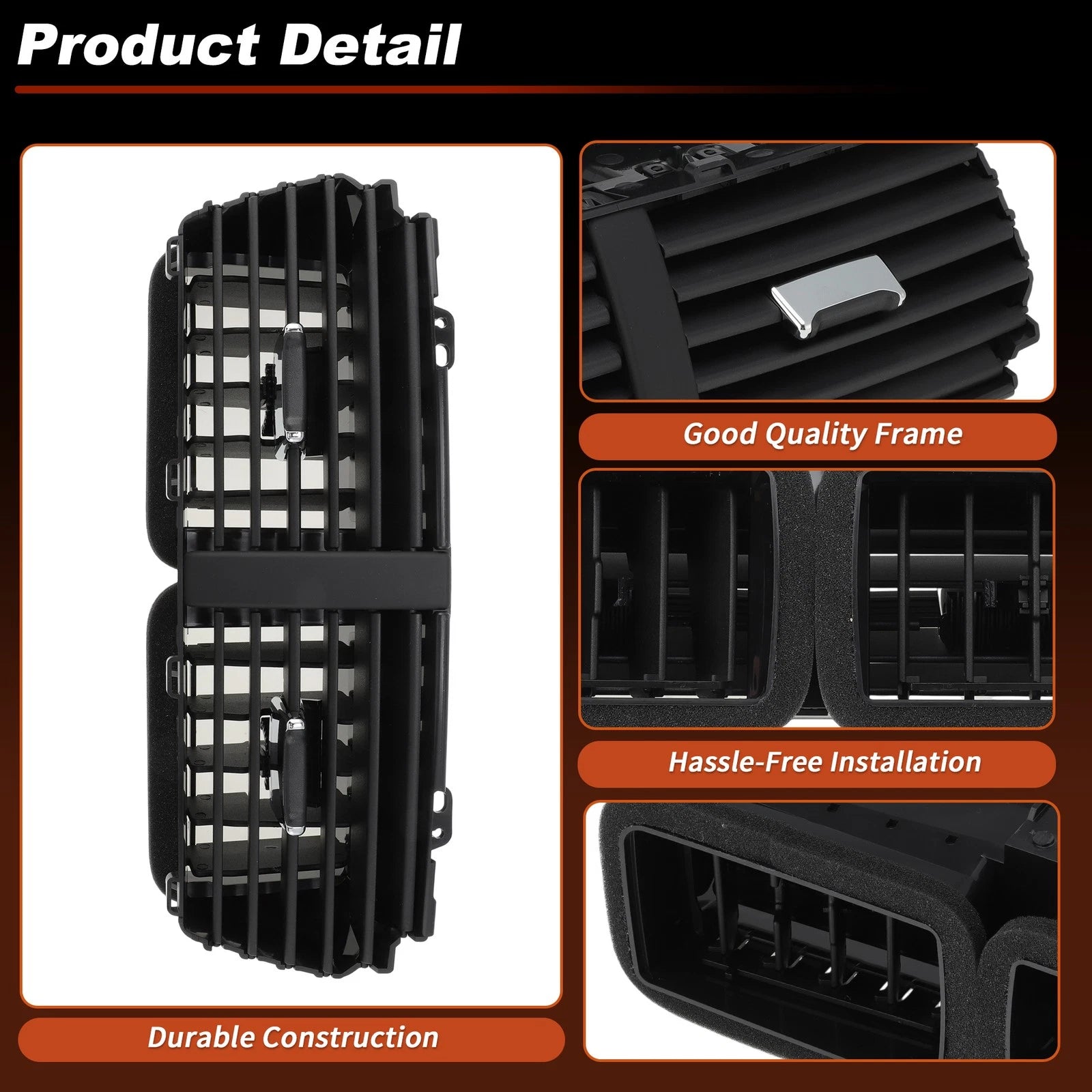 Dashboard Air Vent Outlet Panel for Ford Explorer (2011–2015) BB5Z19893AD, BB5Z19893AA