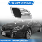 1 Pc Fog Light Grill for Buick Regal (2009–2014) No. 13267843