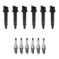Set of 6 Ignition Coils & 6 Spark Plugs for Lexus Toyota V6 (0.04)