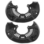 Set of 2 Front Brake Dust Shields for Toyota Sienna, Venza