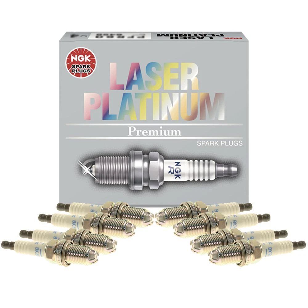 Set of 8 NGK Laser Platinum Spark Plugs for Audi BMW Land Rover Porsche VW V8
