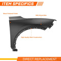 Steel Front Passenger Right Side Fender Panel for Chevrolet Blazer (2019–2025)