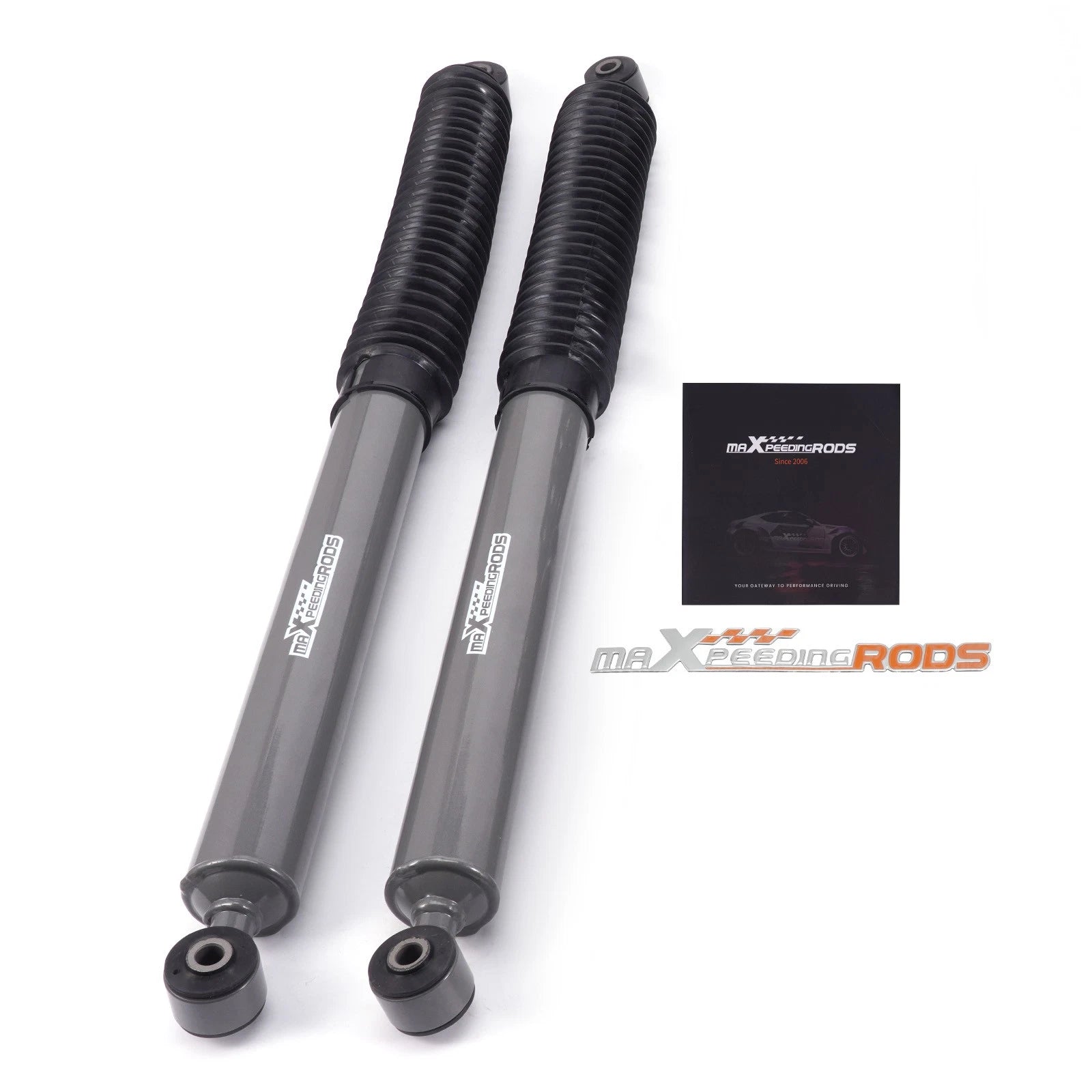 Rear Lowering Shocks 5" Drop Pair for Ford F150 F100 2WD (1980–1996)