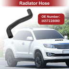 Radiator Hose for Toyota Solara 2.4L 2004–2008 No. 16572-28080 Rubber Black