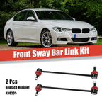 2X Front Stabilizer Sway Bar End Links for Mazda 3, BMW 740i (No.K80235)