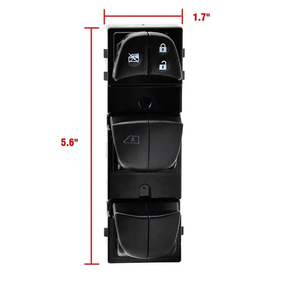 Left Rudder Model Power Window Control for Nissan (2013–2018)