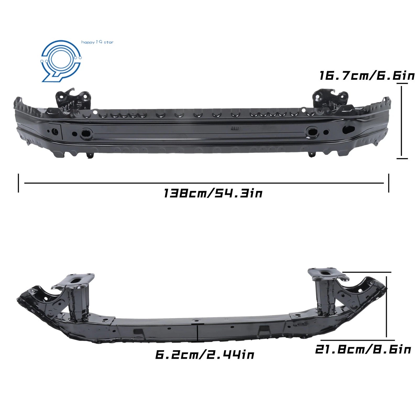 Front Bumper Reinforcement Impact Bar for Crosstrek (2024)
