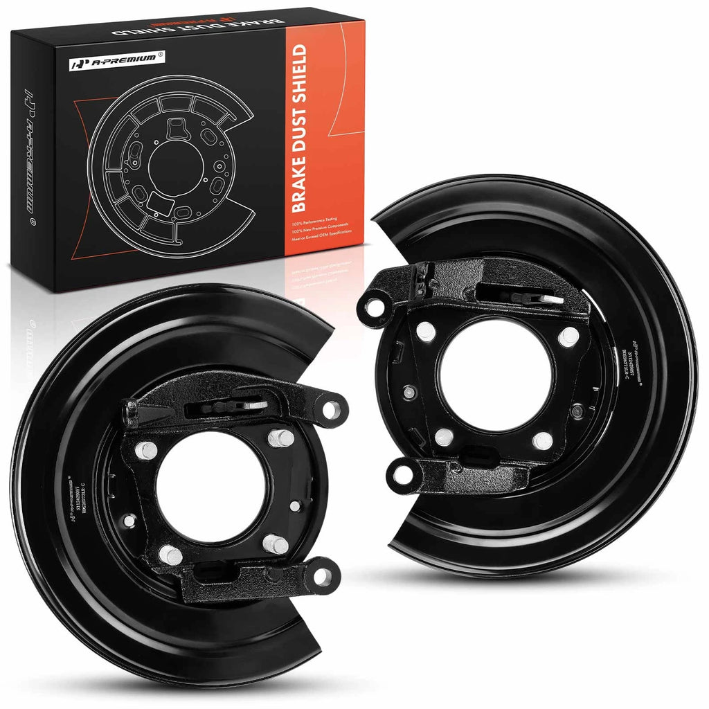 2X Rear Brake Backing Plate for Ford F-250 Super Duty F-350 Super Duty