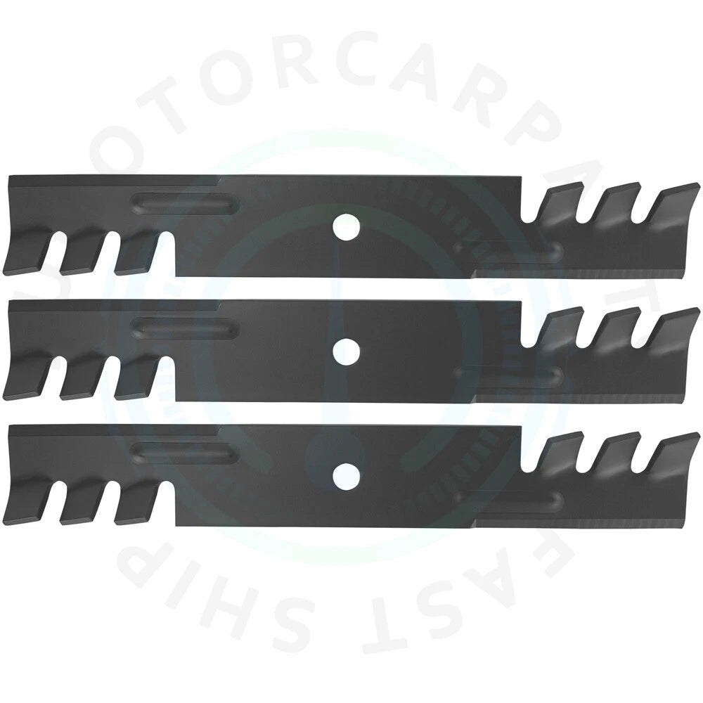 Set of 3 Mulcher Mower Blades for Bad Boy 48" Deck 