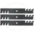 Set of 3 Mulcher Mower Blades for Bad Boy 48" Deck 