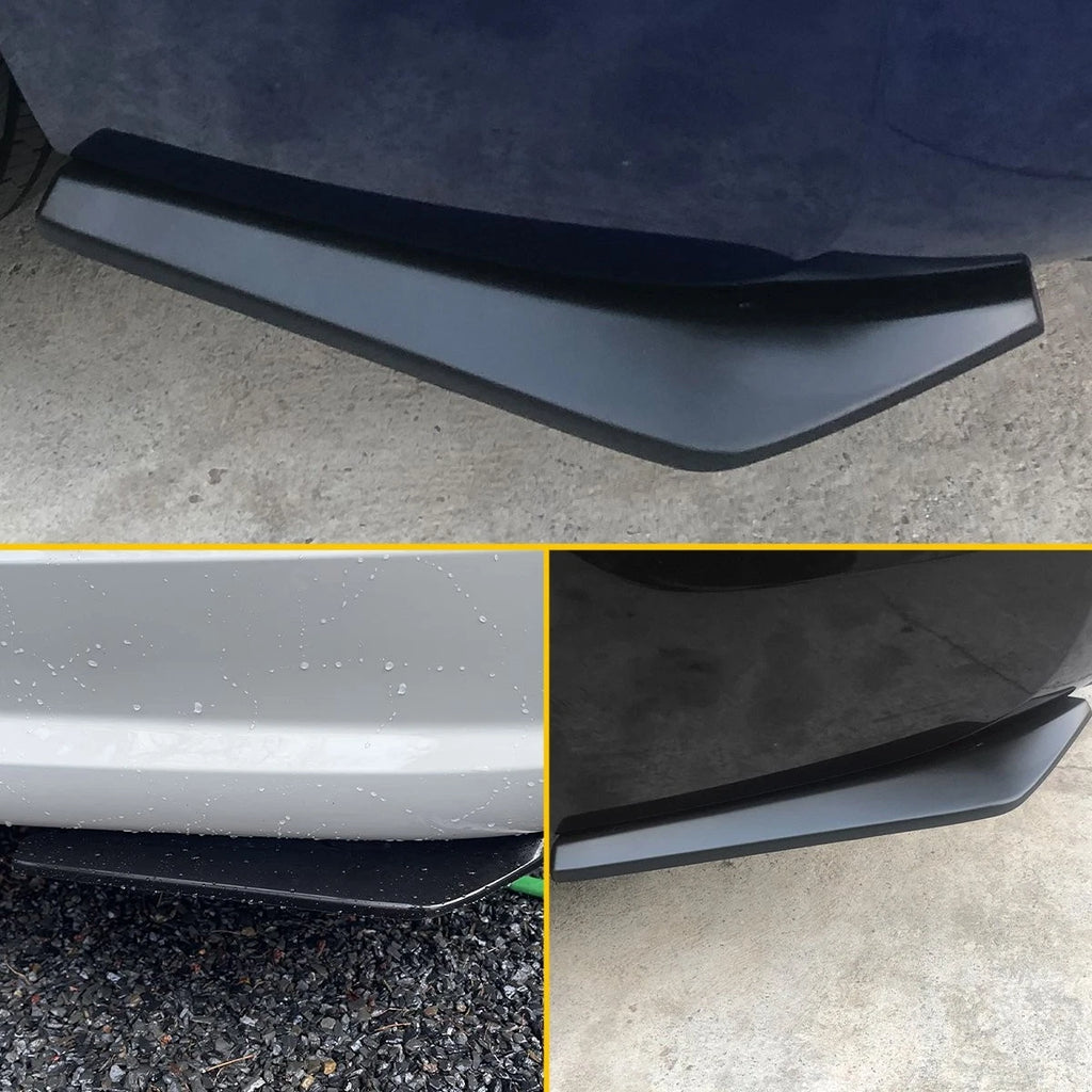 Rear Lip Bumper Splitter Diffuser Canard Spoiler for Dodge Charger SXT